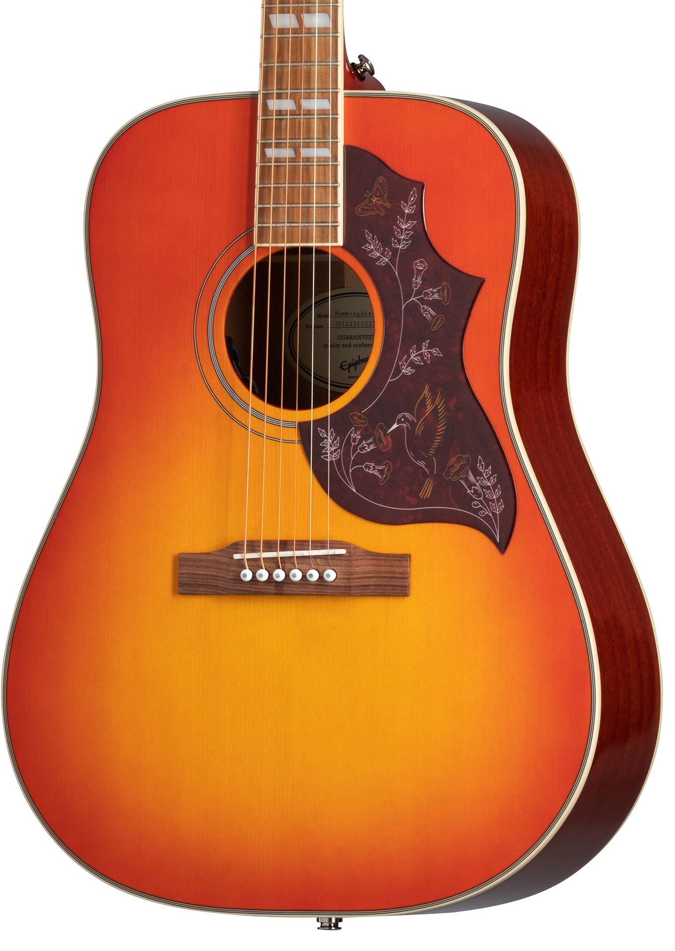 Epiphone Studio Hummingbird Solid Top With Fishman Sonitone Pickup